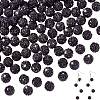   100Pcs Pave Disco Ball Beads FIND-PH0022-11A-1