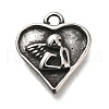 Retro 304 Stainless Steel Charms STAS-L284-18AS-02-1