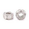 Non-Tarnish 304 Stainless Steel European Beads STAS-M298-20P-3