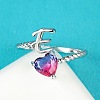 Letter Brass Cuff Rings FS-WG51B9B-05-1