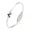 304 Stainless Steel Bangles BJEW-O184-12-4