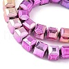 Electroplated Synthetic Non-magnetic Hematite Beads Strands G-A263-H01-03-3