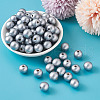 Spray Painted Natural Wood Beads WOOD-TA0002-25C-01-4