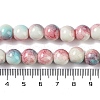 Baking Paint Glass Bead Strands X-GLAA-H031-01C-01-5
