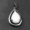 Natural Howlite Pendants G-B033-04P-15-3