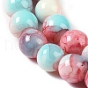 Baking Paint Glass Bead Strands GLAA-H031-01A-01-4