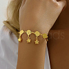 Brass Charm Bracelets PV7536-2-2