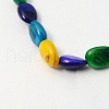 Stretch Erose Freshwater Shell Bracelets BJEW-PJB148-3