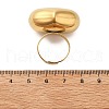 304 Stainless Steel Adjustable Finger Rings STAS-P395-16G-4