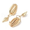 Bohemian Beach Shell & Pearl Dangle Earring Sets YO2102-2