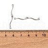 Brass Micro Pave Clear Cubic Zirconia Pendants KK-Z112-30P-3