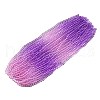 Baking Painted Transparent Glass Beads DGLA-M001-8mm-01-1