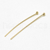 Brass Ball Head Pins KK-T032-007G-1