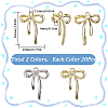 SUNNYCLUE 40Pcs 2 Colors Alloy Pendants FIND-SC0011-55-2