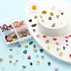 60G 4 Style Natural & Synthetic Mixed Gemstone Chip Beads G-FS0001-45-4