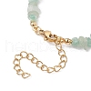 Natural Green Aventurine Chip Beaded Bracelets for Women BJEW-JB11742-07-4