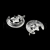 Natural Quartz Crystal Pendants G-Z086-01P-26-2
