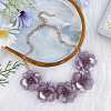 Flower Natural Shell Bib Necklaces for Women FS-WGF0490-04-1