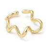 Brass Open Cuff Rings RJEW-Q778-20G-2