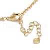 Rack Plating Brass Necklaces NJEW-M215-01G-3
