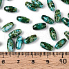 Baking Paint Glass Seed Beads SEED-N008-06I-4