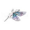 3pcs Gradient Color Resin Pendants PALLOY-TA00173-5