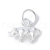 925 Sterling Silver 3D Chinese Zodiac Charms STER-P066-01S-12-1