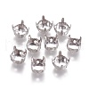 Non-Tarnish 316 Surgical Stainless Steel Sew on Prong Settings STAS-E470-01A-P-2