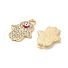Golden Plated Alloy Enamel Pendants ENAM-K069-36G-3