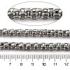 304 Stainless Steel Link Chains CHS-S012-01P-3