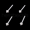 Hypoallergenic Bioceramics Zirconia Ceramic Earring Settings FIND-Z007-01-2
