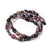 Natural Rhodonite Beads Strands G-M435-A06-01-3