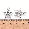304 Stainless Steel Pendants STAS-T065-01P-3