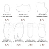 Acrylic Quilting Templates FIND-WH0420-37B-2