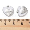 Rack Plating Alloy Enamel Pendants PALLOY-F311-10P-3