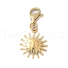 304 Stainless Steel Sun Pendant Decoration STAS-S165-09G-1