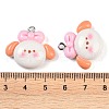 Resin Pendants RESI-U004-01G-3