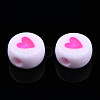 Opaque Acrylic Beads X1-MACR-N008-57F-3