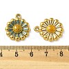 304 Stainless Steel Enamel Pendants STAS-D369-26G-3