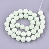 Synthetic Luminous Stone Beads Strands X-G-S200-08C-3