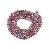 Electroplate Glass Beads Strands EGLA-A044-T2mm-L07-2