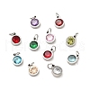 304 Stainless Steel Pendants STAS-D189-07P-C-1