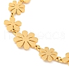 304 Stainless Steel Chain Bracelets BJEW-Z065-01G-2