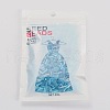 Transparent Colours Rainbow Glass Bugle Beads X-TSDB6MM163-2
