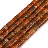 Dyed Natural Agate Beads Strands G-U030-B01-06-2