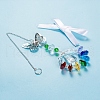 Crystal Teardrop Glass Suncatchers Prisms Pendant Decorations BUER-PW0001-136-3