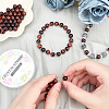 ARRICRAFT Natural Red Tiger Eye Beads Strands G-AR0001-61-3