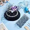 Polyester Mesh Ribbons for Bridal Headwear AJEW-WH0518-73B-5