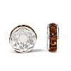 Brass Grade A Rhinestone Spacer Beads RB-A014-Z8mm-17S-4