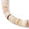 Natural Cultured Freshwater Pearl & Synthetic Turquoise Beads Stretch Bracelets BJEW-JB11876-5